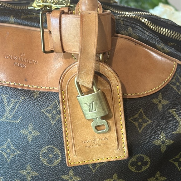 Louis Vuitton Monogram Alize 2 Poches Luggage Carry-On Travel Bag - Picture 7 of 13